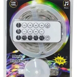 TIRA LED MUSICAL 10 MTS