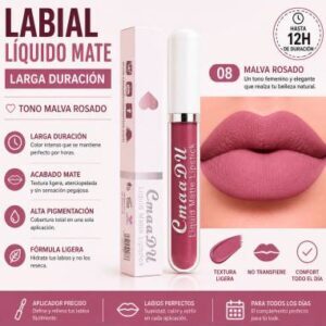 Labial Líquido Mate Larga Duración