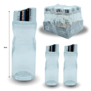 salero vidrio tapa plastica